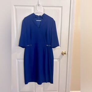 TAHARI midi length dress